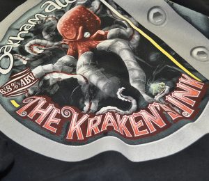 OAKHAM ALES SCREENPRINTED T-SHIRT DESIGN