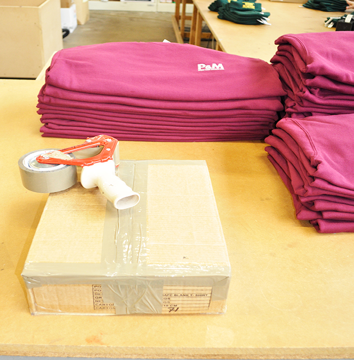 Bagged fulfillment - evolve branding