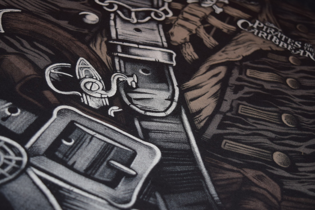 Discharge printing